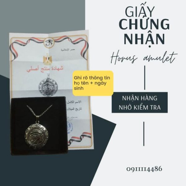 Horus amulet chính hãng từ ai cập