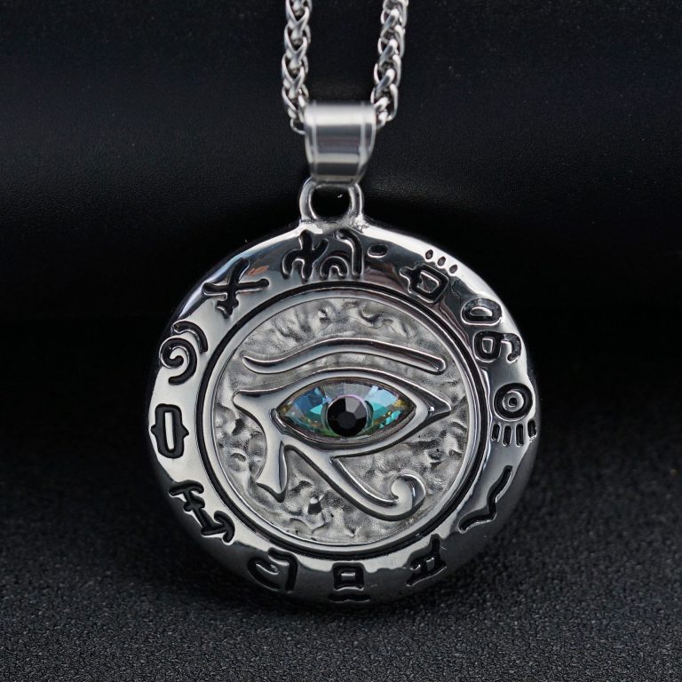 Horus amulet mắt trái của thần Horus chính hãng có con ngươi ở giữa