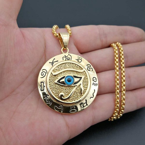 Vòng Đeo Cổ Mắt Thần Horus Ai Cập Horus Amulet