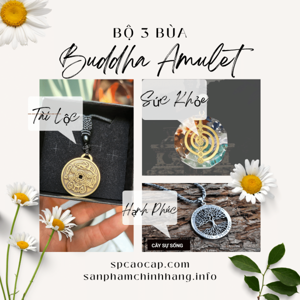 Buddha Amulet bùa hộ mệnh từ Tây Tạng